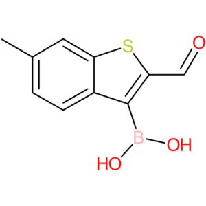 2-formyl-6-methylbenzothiophene-3-boronic acid