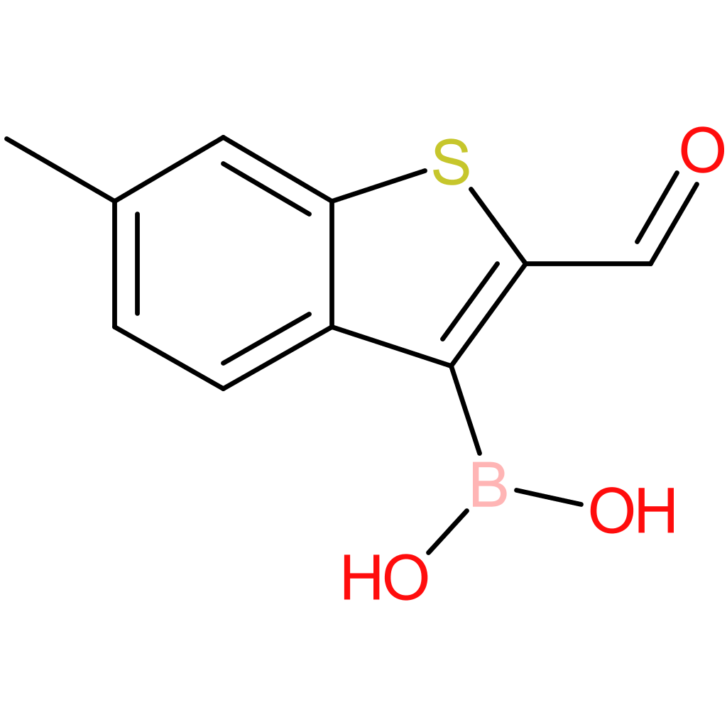 2-formyl-6-methylbenzothiophene-3-boronic acid