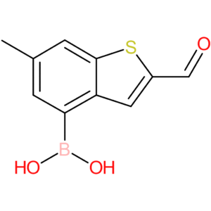 2-formyl-6-methylbenzothiophene-4-boronic acid