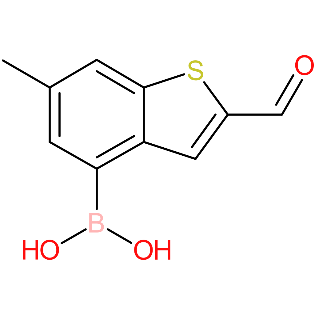 2-formyl-6-methylbenzothiophene-4-boronic acid