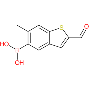 2-formyl-6-methylbenzothiophene-5-boronic acid