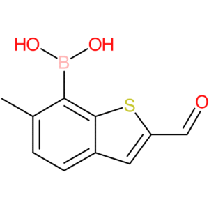 2-formyl-6-methylbenzothiophene-7-boronic acid