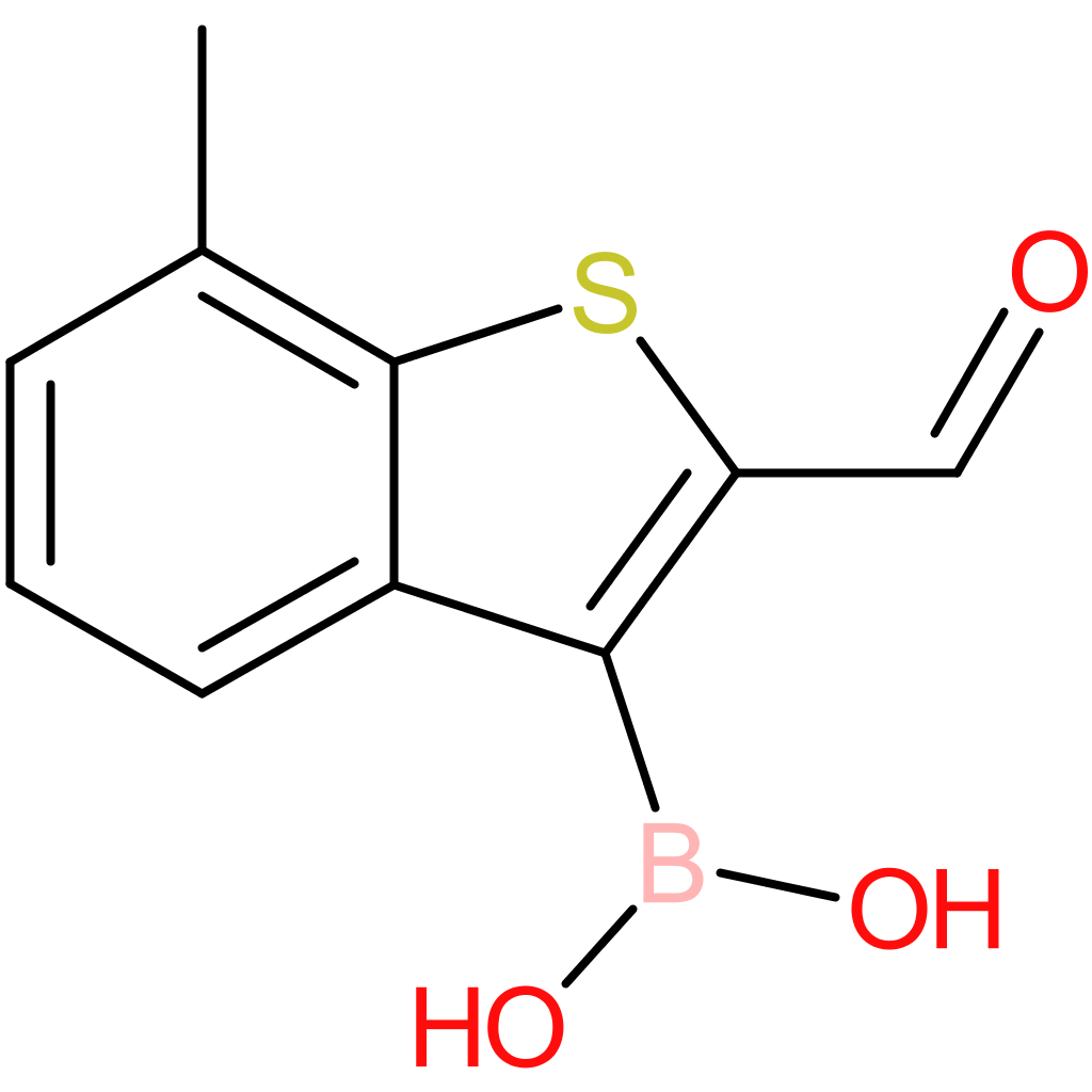 2-formyl-7-methylbenzothiophene-3-boronic acid