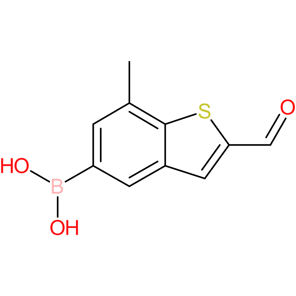 2-formyl-7-methylbenzothiophene-5-boronic acid