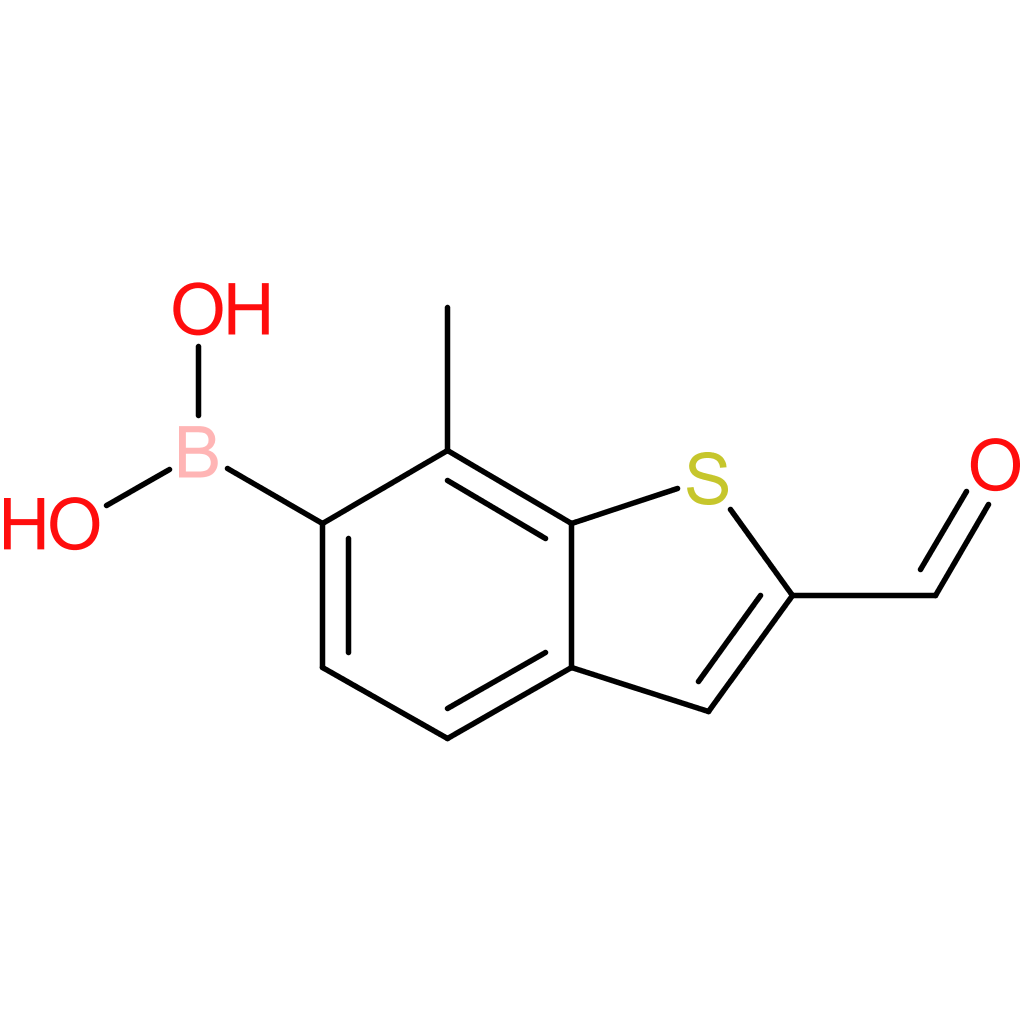 2-formyl-7-methylbenzothiophene-6-boronic acid