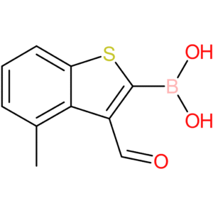 3-formyl-4-methylbenzothiophene-2-boronic acid