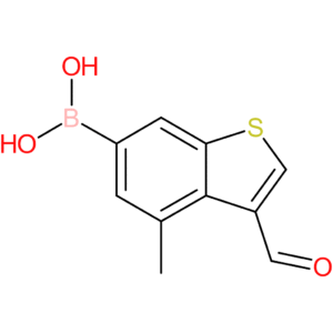 3-formyl-4-methylbenzothiophene-6-boronic acid