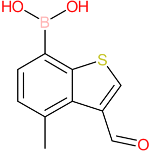 3-formyl-4-methylbenzothiophene-7-boronic acid