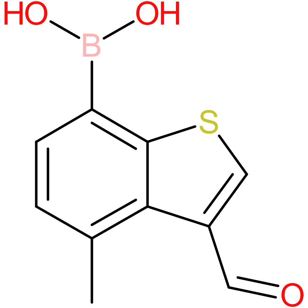 3-formyl-4-methylbenzothiophene-7-boronic acid