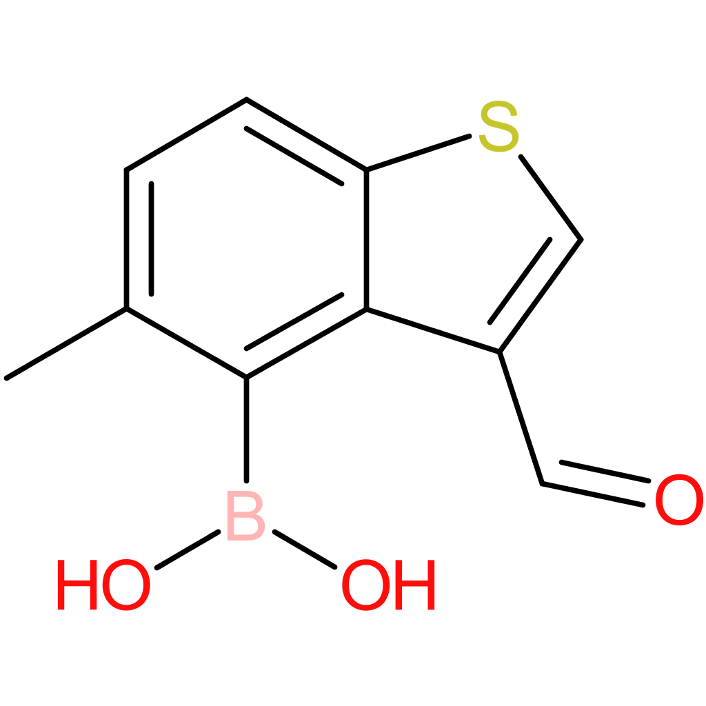3-formyl-5-methylbenzothiophene-4-boronic acid