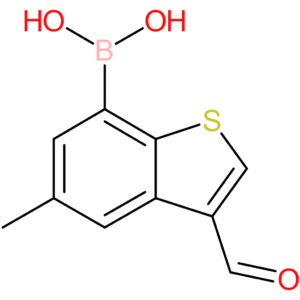 3-formyl-5-methylbenzothiophene-7-boronic acid
