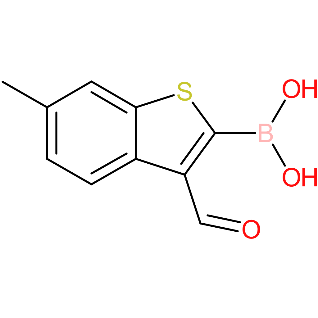 3-formyl-6-methylbenzothiophene-2-boronic acid