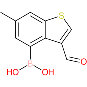 3-formyl-6-methylbenzothiophene-4-boronic acid