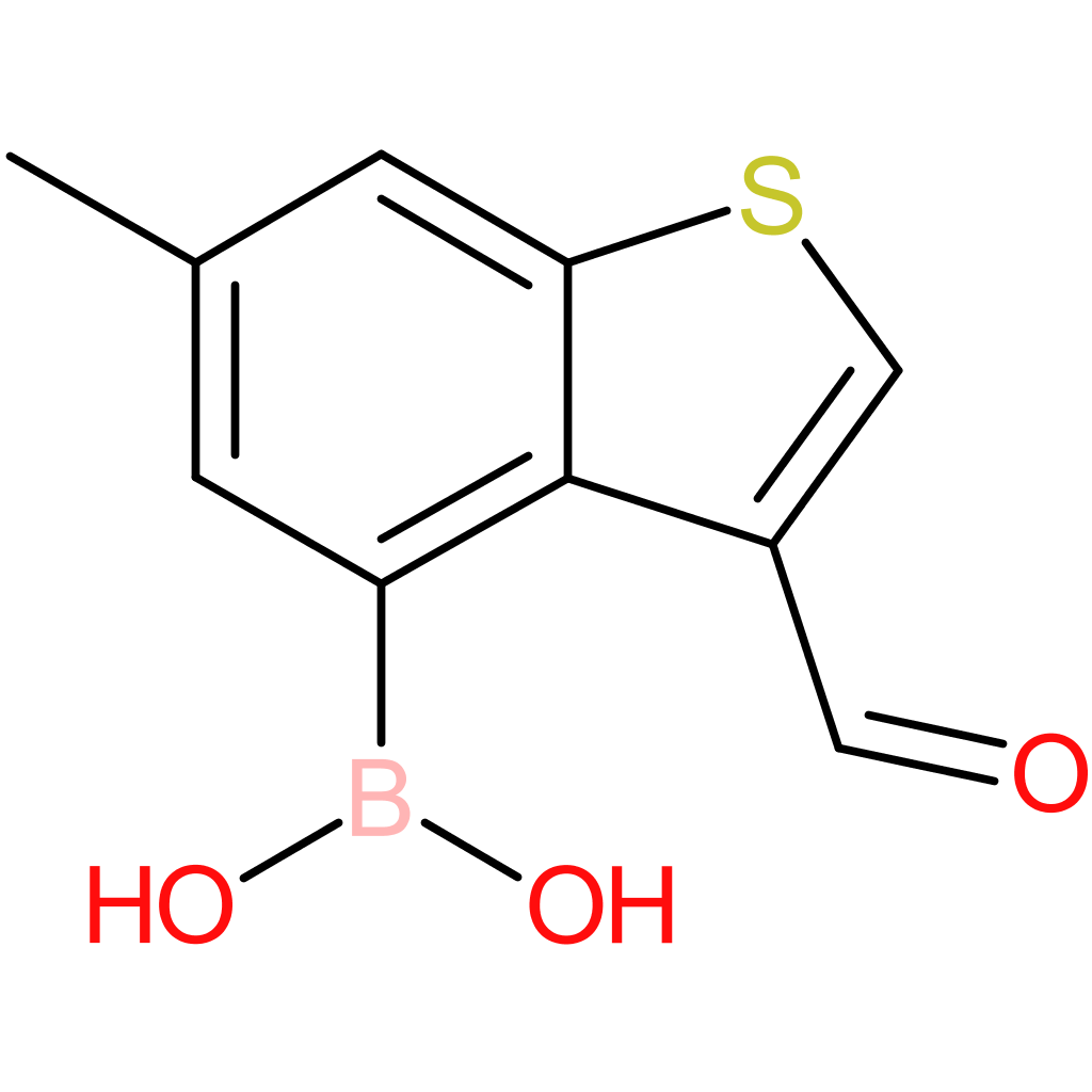3-formyl-6-methylbenzothiophene-4-boronic acid