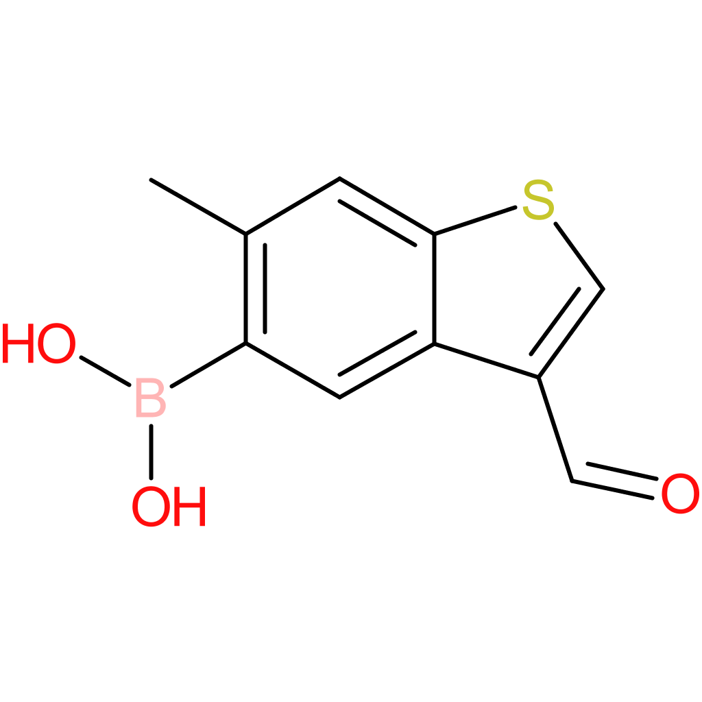 3-formyl-6-methylbenzothiophene-5-boronic acid
