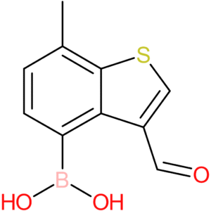 3-formyl-7-methylbenzothiophene-4-boronic acid