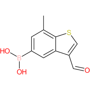 3-formyl-7-methylbenzothiophene-5-boronic acid