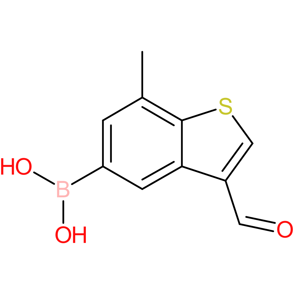 3-formyl-7-methylbenzothiophene-5-boronic acid