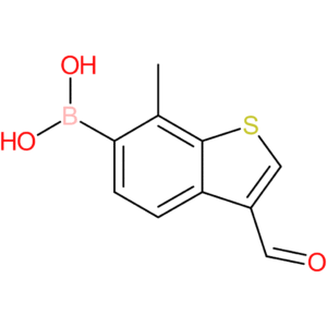 3-formyl-7-methylbenzothiophene-6-boronic acid
