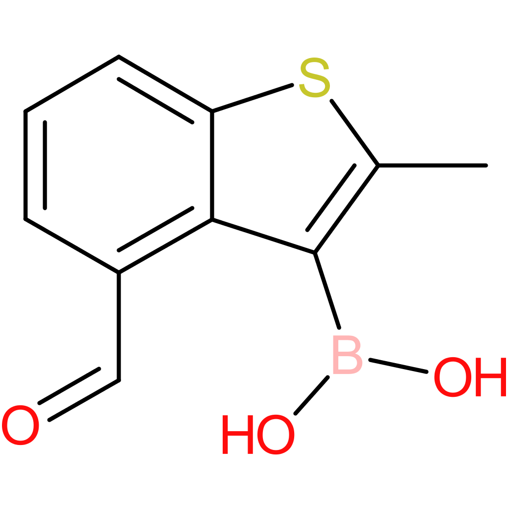 4-formyl-2-methylbenzothiophene-3-boronic acid
