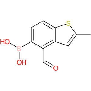 4-formyl-2-methylbenzothiophene-5-boronic acid