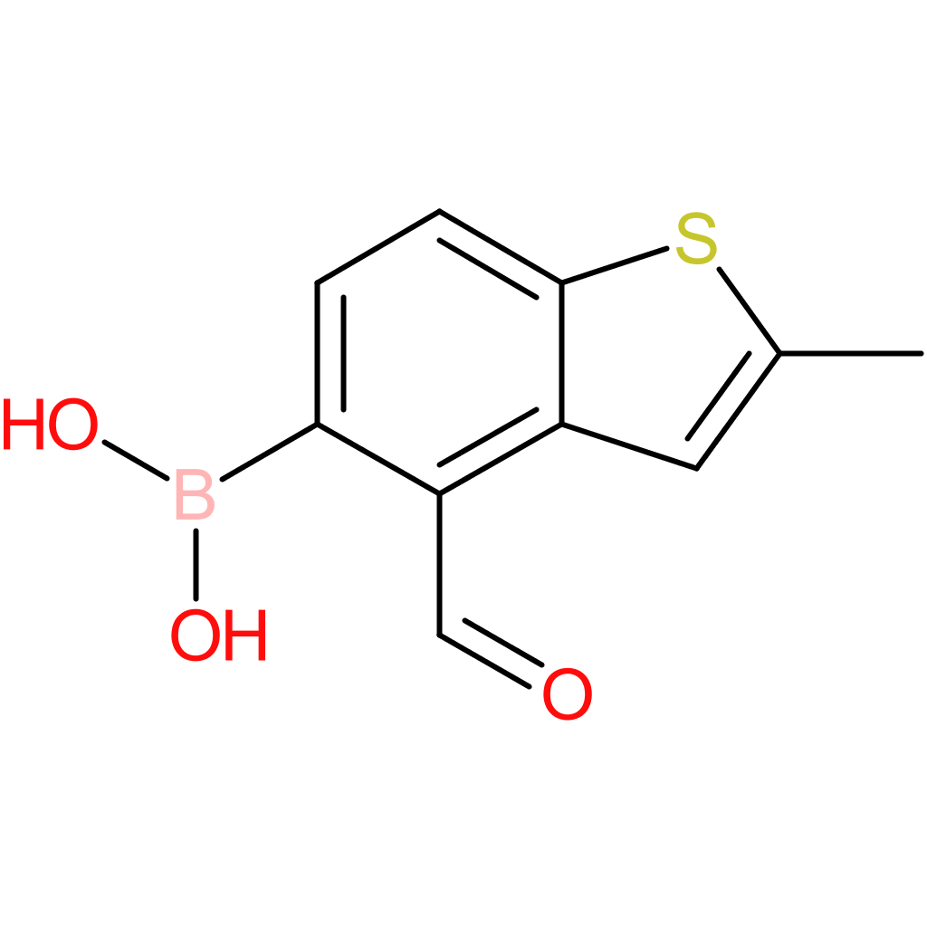 4-formyl-2-methylbenzothiophene-5-boronic acid