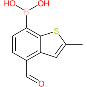 4-formyl-2-methylbenzothiophene-7-boronic acid