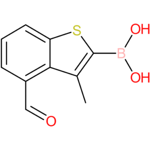 4-formyl-3-methylbenzothiophene-2-boronic acid