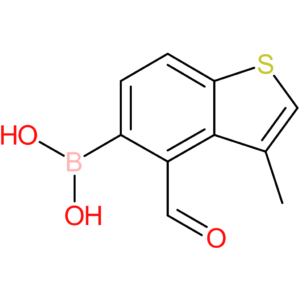 4-formyl-3-methylbenzothiophene-5-boronic acid
