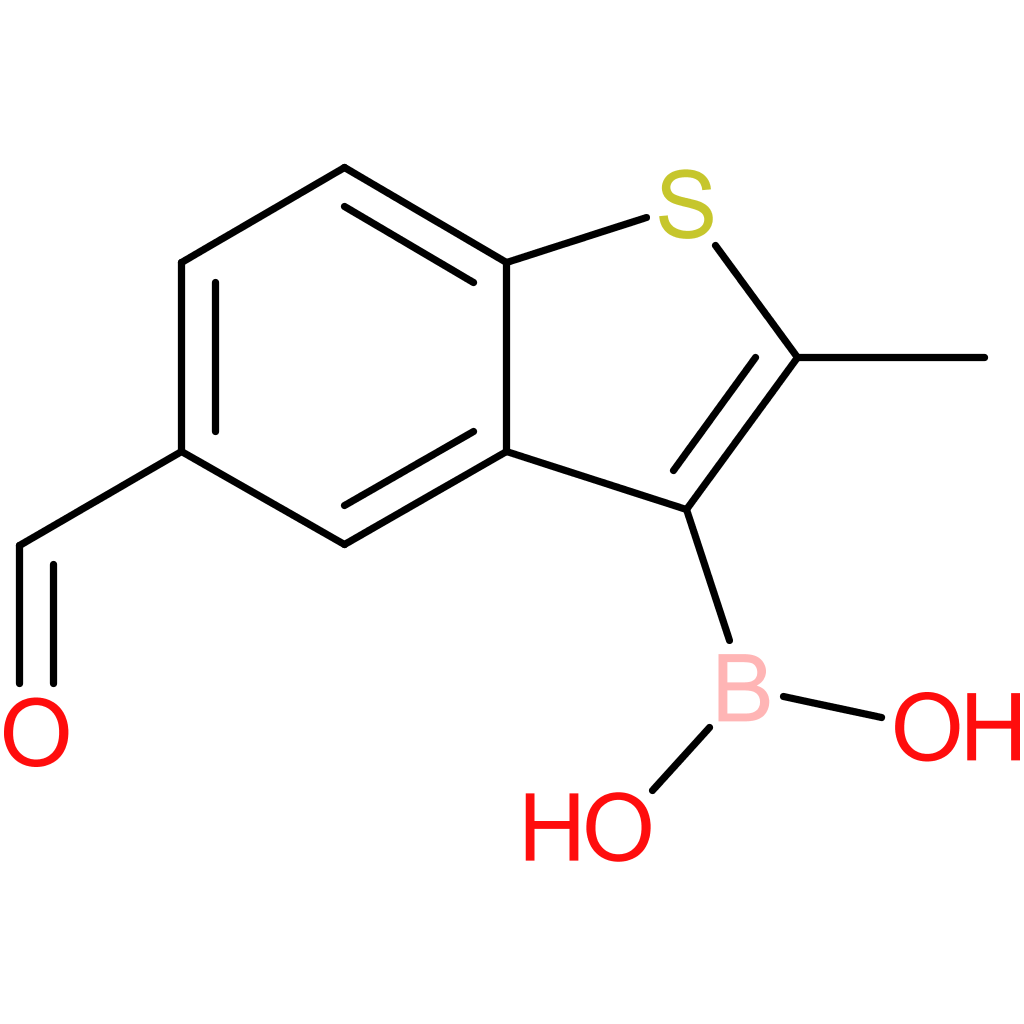 5-formyl-2-methylbenzothiophene-3-boronic acid