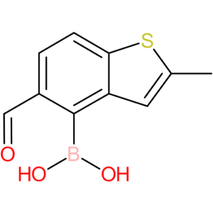 5-formyl-2-methylbenzothiophene-4-boronic acid
