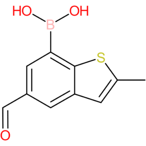 5-formyl-2-methylbenzothiophene-7-boronic acid