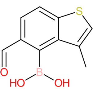 5-formyl-3-methylbenzothiophene-4-boronic acid