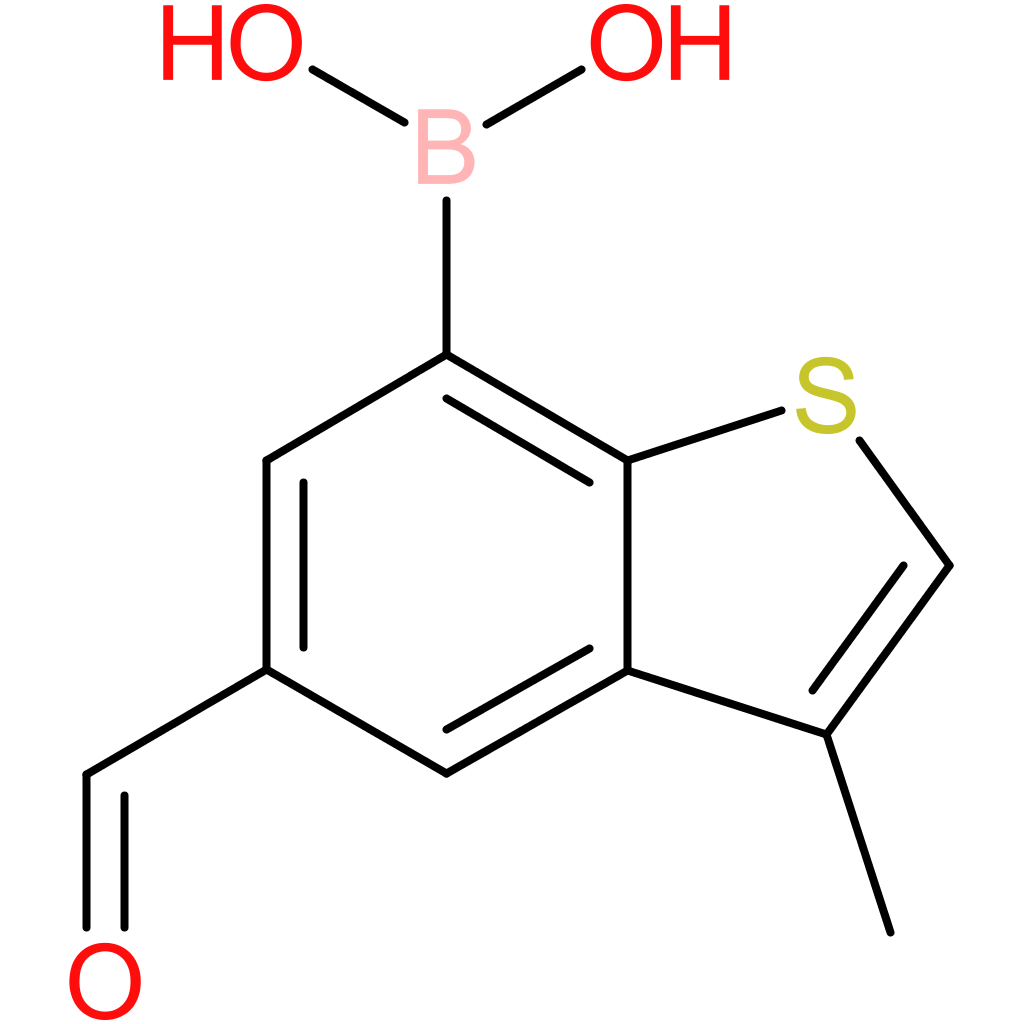 5-formyl-3-methylbenzothiophene-7-boronic acid