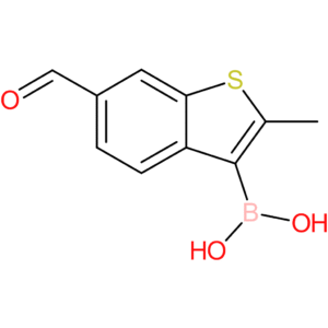 6-formyl-2-methylbenzothiophene-3-boronic acid