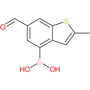 6-formyl-2-methylbenzothiophene-4-boronic acid