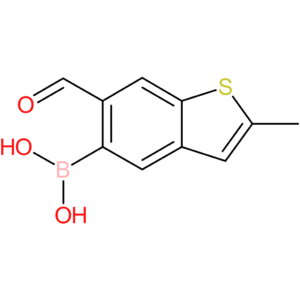 6-formyl-2-methylbenzothiophene-5-boronic acid