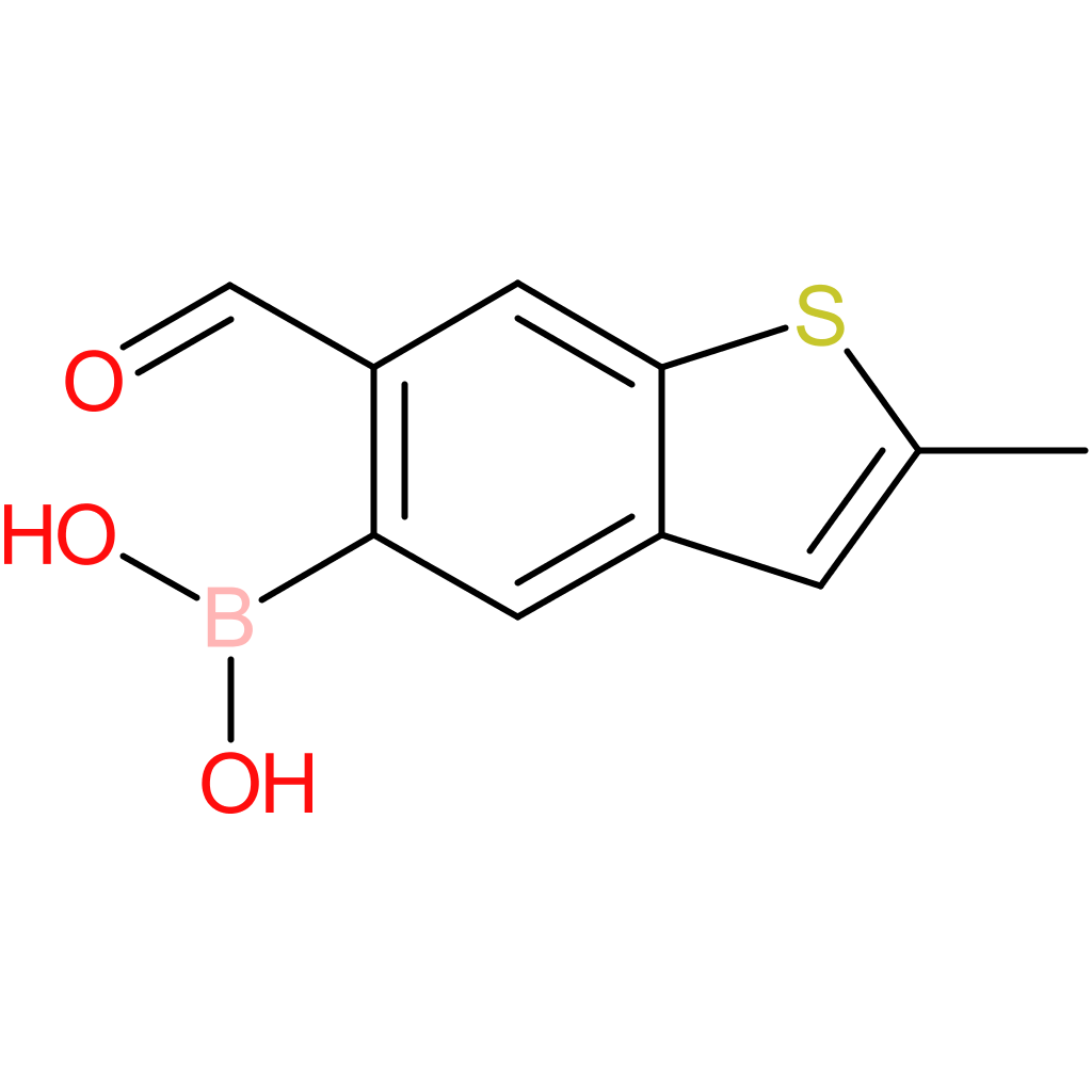 6-formyl-2-methylbenzothiophene-5-boronic acid
