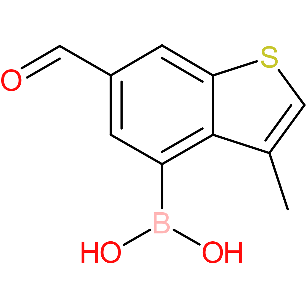 6-formyl-3-methylbenzothiophene-4-boronic acid