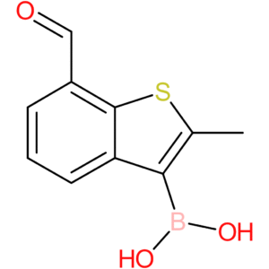 7-formyl-2-methylbenzothiophene-3-boronic acid