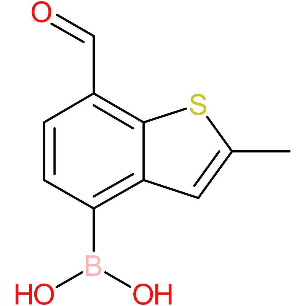 7-formyl-2-methylbenzothiophene-4-boronic acid
