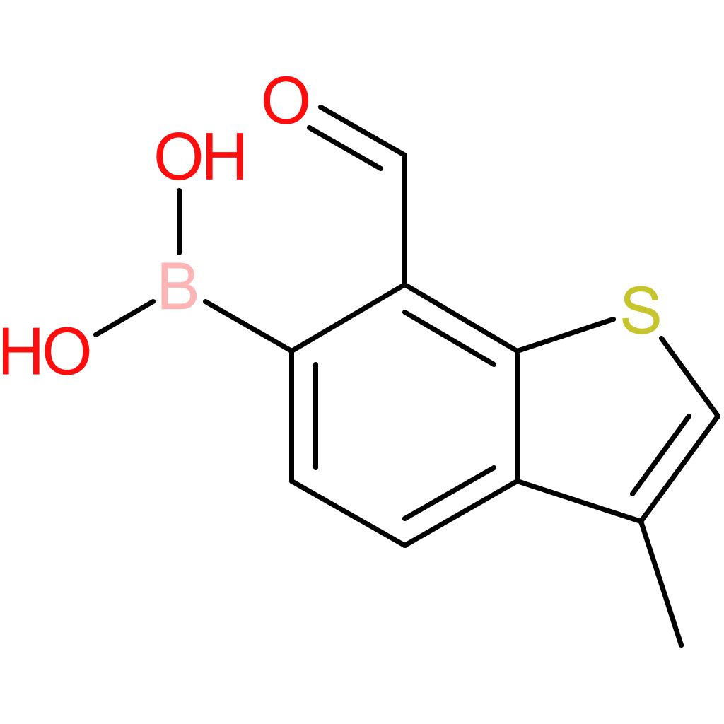7-formyl-3-methylbenzothiophene-6-boronic acid