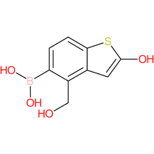 2-hydroxy-4-(hydroxymethyl)benzothiophene-5-boronic acid