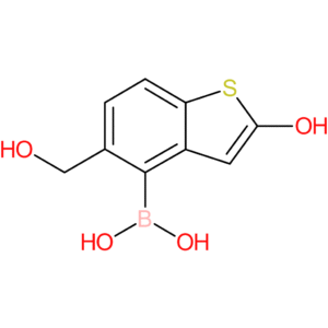 2-hydroxy-5-(hydroxymethyl)benzothiophene-4-boronic acid