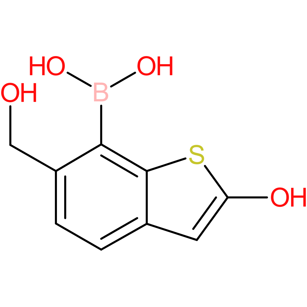 2-hydroxy-6-(hydroxymethyl)benzothiophene-7-boronic acid
