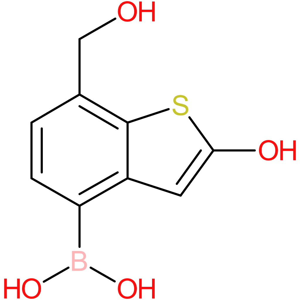 2-hydroxy-7-(hydroxymethyl)benzothiophene-4-boronic acid