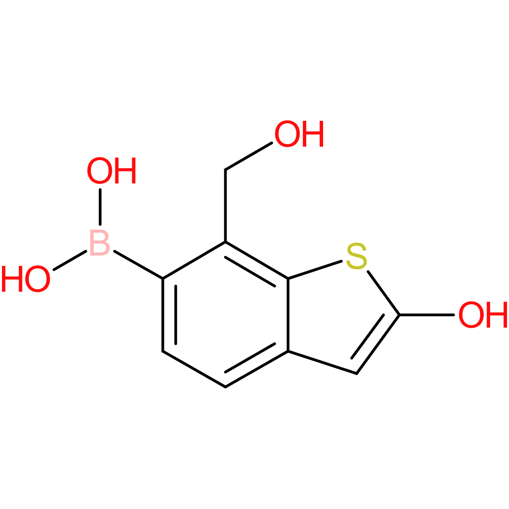 2-hydroxy-7-(hydroxymethyl)benzothiophene-6-boronic acid