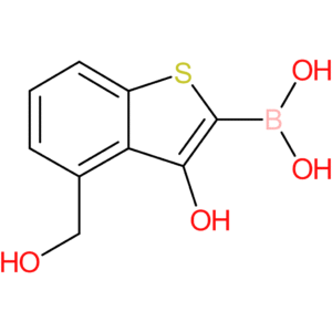 3-hydroxy-4-(hydroxymethyl)benzothiophene-2-boronic acid