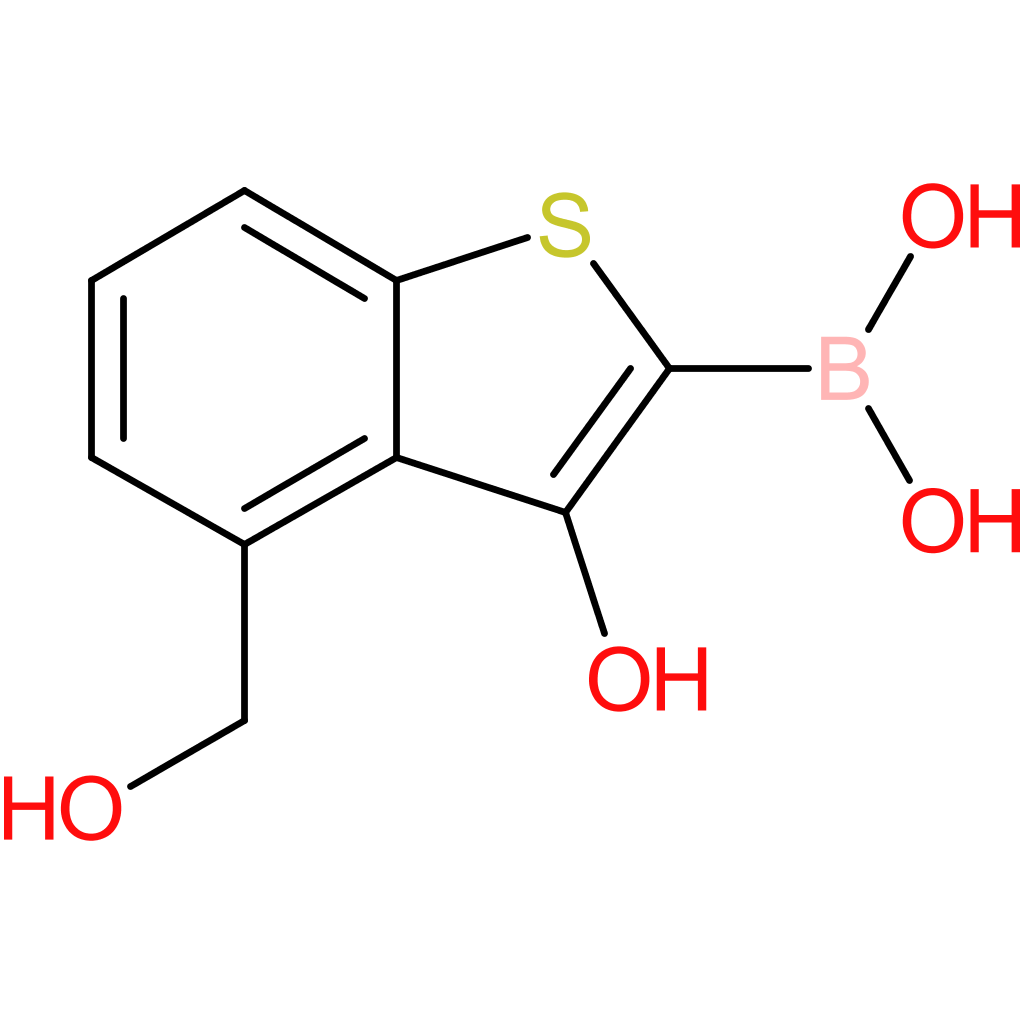 3-hydroxy-4-(hydroxymethyl)benzothiophene-2-boronic acid