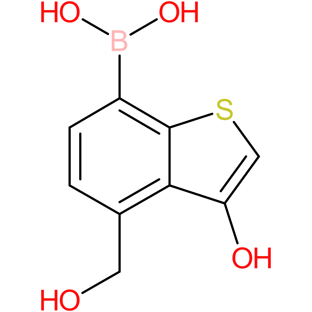 3-hydroxy-4-(hydroxymethyl)benzothiophene-7-boronic acid